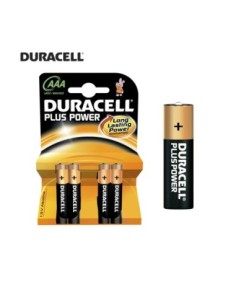 Pila alkalina DURACELL Plus LR03 (AAA), Blíster 4