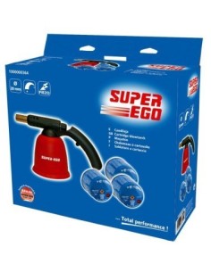 SOPLETE A GAS CARTUCHO PIEZO CANDILEJA 3C SUPER EGO