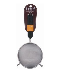 COLADOR MEDIA BOLA MANGOAISLANTE ACERO INO  12 CM1015 UNID