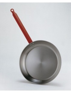 SARTEN LLANA 30CM CON MANGO Y BORDE H,PUL