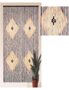 CORTINA PUERTA HABANERA MADERA SANGHAI 90 200CMS 90597