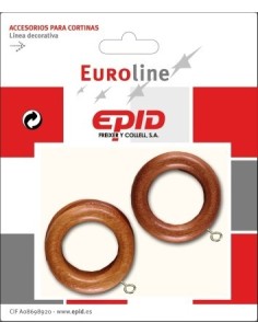 ANILLA CORTINA 19MM HOGAR MAD CERE EPID 10 PZ