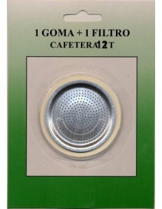 FILTRO + JUNTA CAFETERA 12TZ OROLEY SANFOR