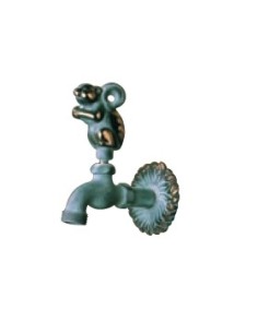 GRIFO DECORATIVO LATON ARDILLA 5965