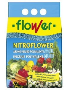 ABONO SOLIDO POLIV, AZUL NITROFLOWER 2,5 KG FLOWER