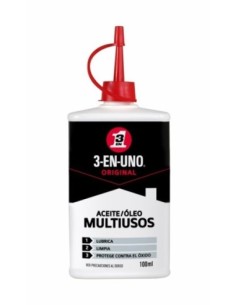 ACEITE LUBRICANTE MULTI GOTERO 3 EN UNO 100 ML