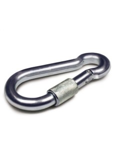 MOSQUETON BOMBERO ZINCADO 9 90   UNID