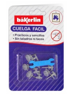 Cuelga facil Mod.620 10pzs.blister Bakerlin