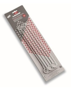 PINCHO BARBACOA CUADRADO 6PIEZAS INO  200 MM, 62446UNIDAD