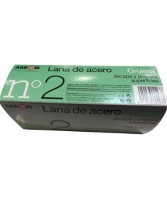 LANA ACERO PULIR GRUESA 150 GR BOBINA AKRON