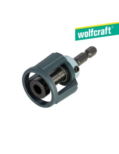 portapunta con tope de profundidad, con imán y tornillo de fijación