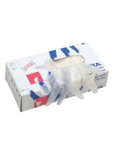 GUANTE VINILO DESECHABLE 540E T M CAJA DE 100 UNIDADES