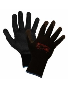 GUANTE NITRILO NEGRO MA IMO AGARRE MICRO FLE  T 9