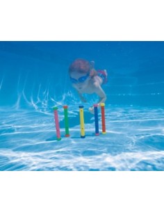 JUEGO ACUATICO PALOS 5 PIEZAS