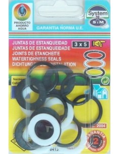 JUNTA FONTAN 3-4' SURTIDO S M 15 PZ