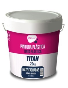 PINTURA PLAST MATE BL E T FACHADA 20KG