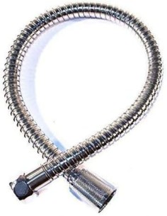 flexo conector 80cm, acero ino  doble grap, AQG