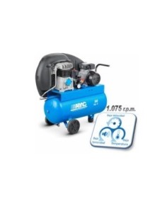 COMPRESOR CORREAS 2 CV 50LT 10 BAR C-ACEITE ABAC