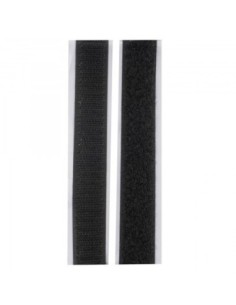 CINTA VELCRO COMPACT M H 10CM,  NEGRO   4 UNID