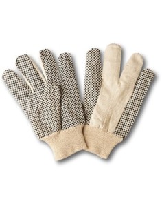 GUANTE JARD  L10 CON PUNTO MOTEADO POLIE NAT JUBA