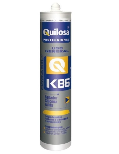 ORBASIL K 86 Cartucho 300 ml Negro