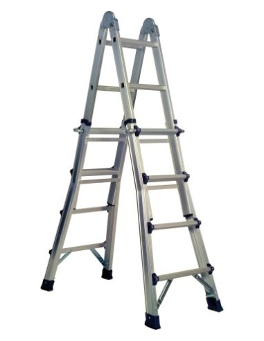 ESCALERA MULTIUSO TODO ALUMINIO E CEL 4 4