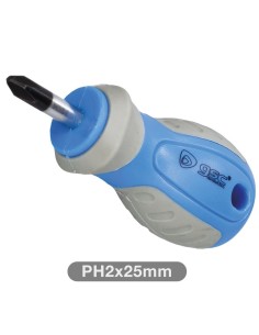 Destornillador Philips corto PH2 25mm