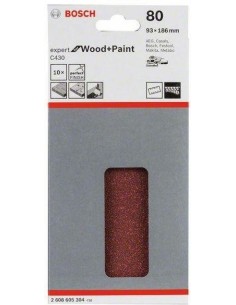 HOJA LIJA PERF P-ORBITAL 08PF 93 185MM GR 080 10PZ