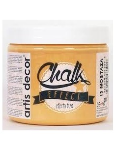 CHALK EFFECT ARTIS DECOR 200ML. MOSTAZA