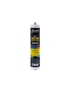 SELLADOR ADHESIVO 300ML NEGRO POLIUR PU EVOLUTION BOSTIK