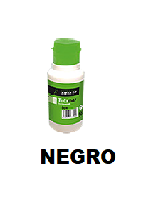 TINTE AL AGUA NEGRO 250ML AMARTO