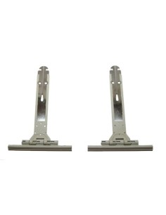 2 Tirantes flejes metálicos para eje de persiana