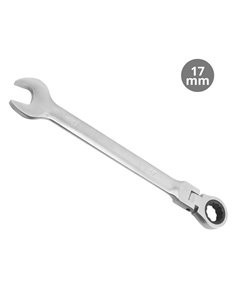 Llave combinada con crique articulado CR V 17mm
