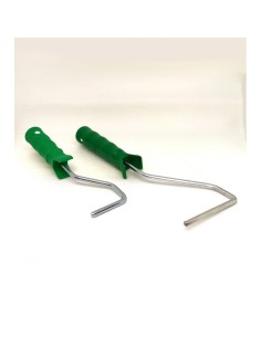 Varilla ACERO Mango PP p-rodillos 22 cm