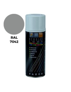 PINTURA SPRAY GRIS TRAFICO RAL 7042 400ML FAREN