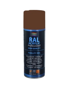SPRAY RAL 8011 PARDO NUEZ 400ML.