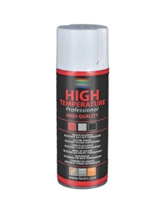 PINTURA SPRAY ALTA TEMPERATURA ROJO 400ML FAREN