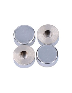 EMBELLECEDOR LISO 14MM NIQUEL 4PZS