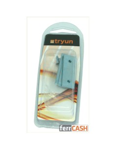 PLACA CARTELA 30MM ZINCADA 4PZ