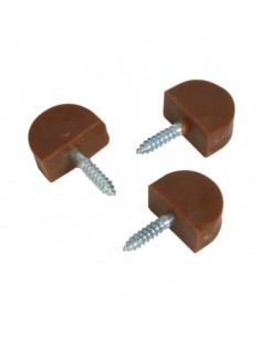 PORTAESTANTE VITRINA 15 11MM MARRON 4PZS