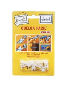 COLGADOR CUADROS UNIV BL CUELGA FACIL COLIS