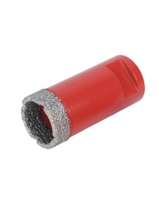 CORONA PERFOR, PORCELAN, CORTE SECO Ø 28MM DIAM M14 RUBI