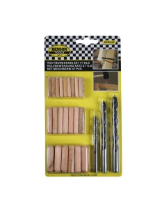 SET 47 PIEZAS VARIAS PARA MADERA