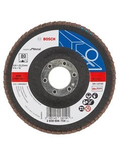 DISCO LAMINAS ZIRCONIO CORINDON BOSCH 115MM GRANO 80