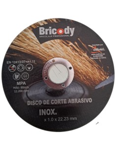 DISCO DE CORTE INO . 125 1.0 22.23MM BCD10 125MM (UD)