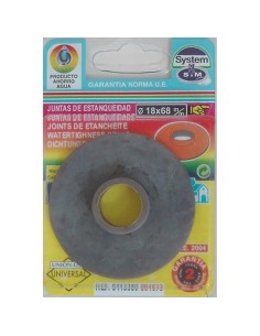 JUNTA CISTERNA DESCARGA PLASTICO GRIS 56mm 18mm
