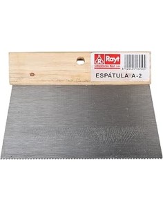 ESPATULA DENTADA PARA APLICACION ADHESIVOS Y COLAS B3 RAYT