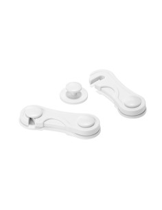 CIERRE SEGURIDAD FRONTAL BLANCO (BLISTER 2 UNID) INOFI