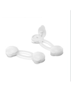 CIERRE SEGURIDAD MULTIUSO CORTO BLANCO (BLISTER 2 UNID) INOFI