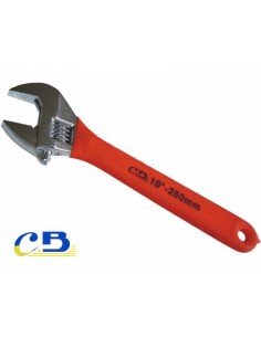 LLAVE AJUSTABLE 10" M-ROJO